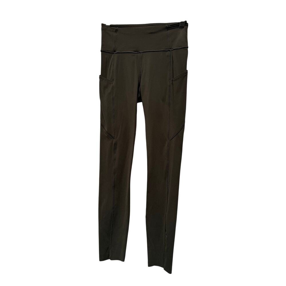 Lululemon Fast and Free Tight Women's Size 4 Olive Green